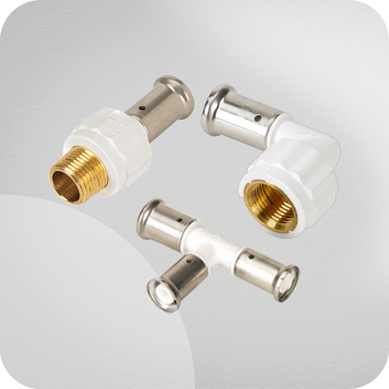 Raccord multicouche à sertir PVDF HENCO