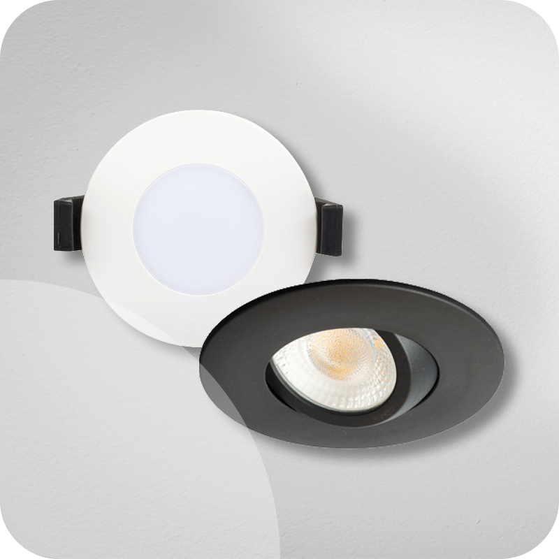 Spots encastrables plafond