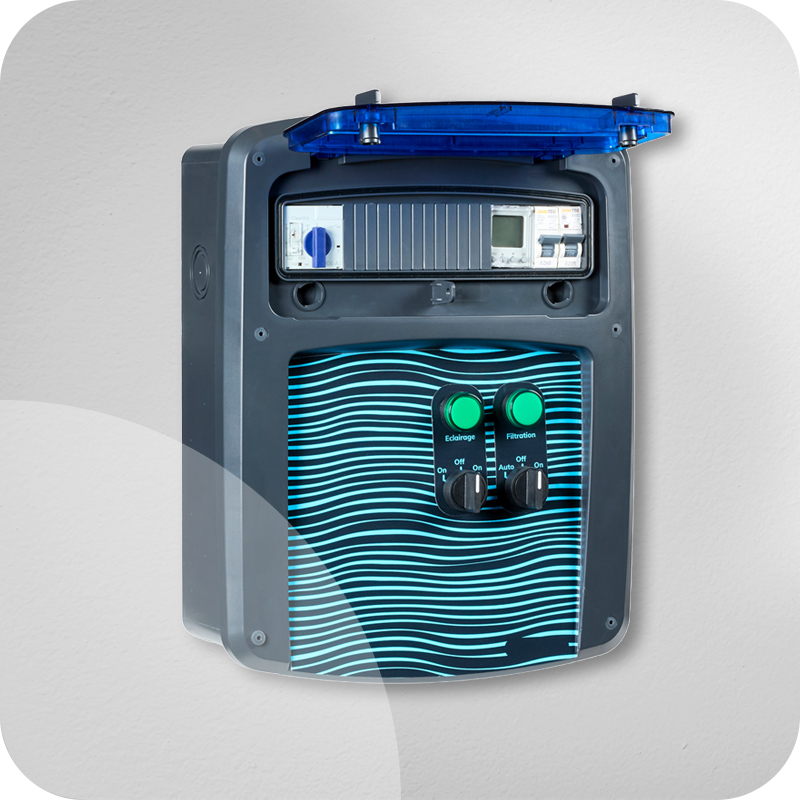 Coffret électrique piscine