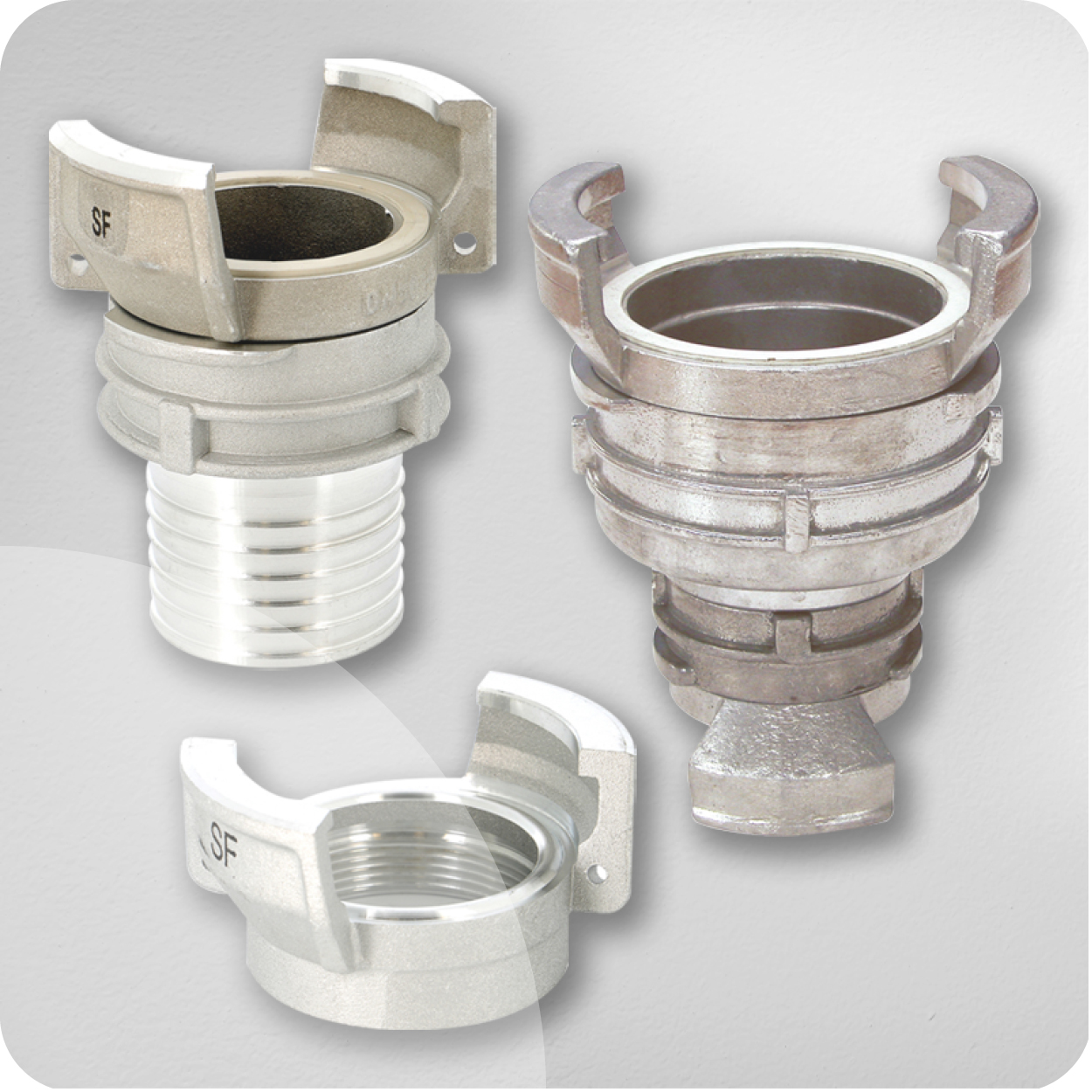 Raccords symétriques Aluminium