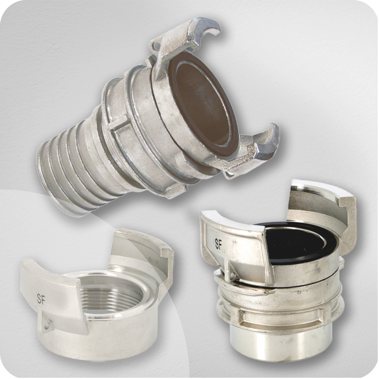 Raccords symétriques Inox