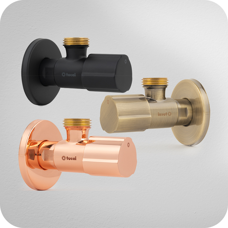 Robinet applique couleur pour alimentation WC