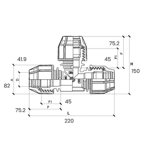 Raccord Fileté Mâle X Mâle Inox 304 - 1/8" à 1-1/2" (DN6-DN40), Longueur 100 Mm, Robuste Pour Tuyauterie & Plomberie