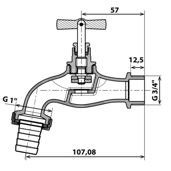 Robinet de puisage - Robinet d'extérieur