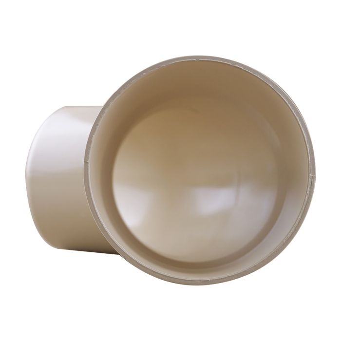 Gouttière PVC First Plast – Demi-Ronde 33, Manchon Pour Tube De Descente 100 Mm, Couleur Sable - 7