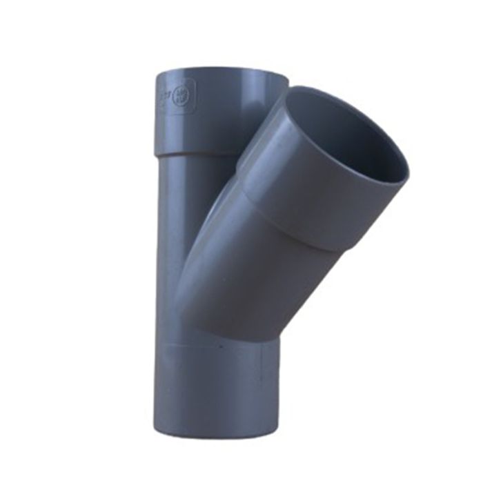 Culotte PVC 45° Mâle Femelle Ø63 First Plast