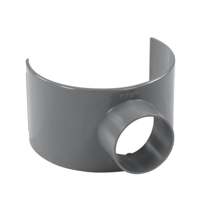 First Plast Raccord PVC évacuation – Selle Femelle-femelle Ø80/40 – NF, Expansion Thermique >800%