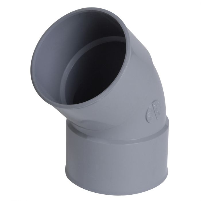 Coude NICOL 45° Mâle/femelle - 40 Mm CH4 Pour Tuyauterie - 9