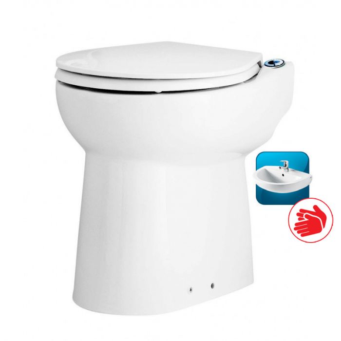 Broyeur Sanitaire / WC 600W - 3 en 1 WC + Lavabo, douche