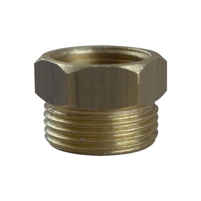 Raccord Laiton Réduit Mamelon - Mâle 3/4'' (20/27) Vers Femelle 5/8'' (17/23) - Plomberie Chauffage
