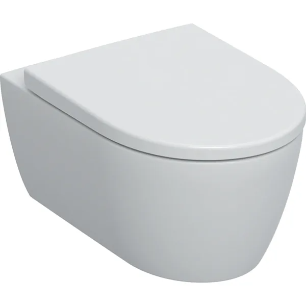 Pack WC suspendu avec lave-mains intégré + abattant frein de chute