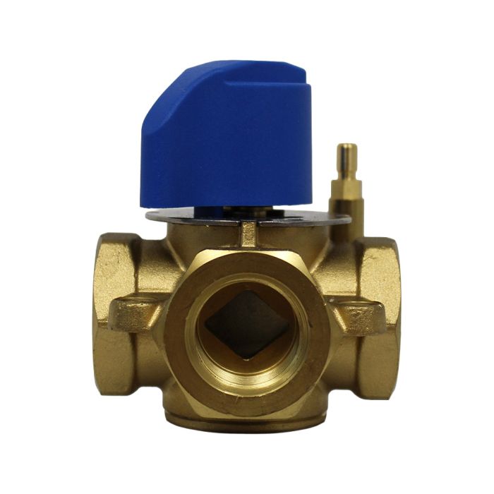 Vanne Mélangeuse Thermostatique Nickelée DN20 – Sécurité Anti-brûlure Pour Chauffagiste