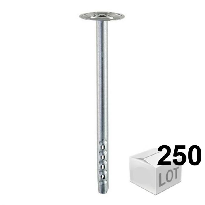 250 Chevilles Dhm Fixation Metallique Pour Isolants 5 Modeles Fischer