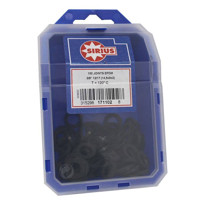 Joints Caoutchouc Pour Plomberie - Lot De 15 - Étanchéité Eau Chaude Et Froide, Tailles 12x17 à 33x42
