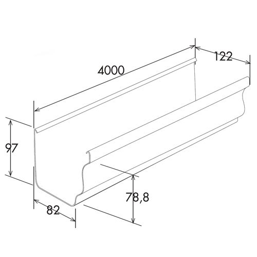 Ciieeo Fixations pour Descente de Gouttière 60X80 MM 6 Pièces Supports Ciieeo Fixations pour Descente de Gouttière 60X80 MM 6 Pièces Supports