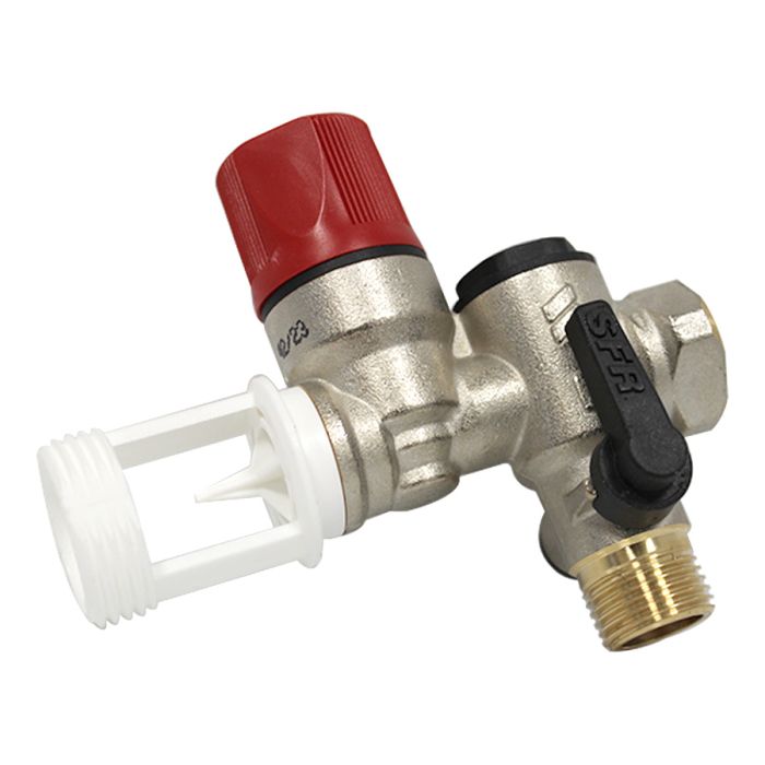 Wärmer System Safety Valve for Boiler 1/2 BSP MxF 1.5 bar Wärmer System Safety Valve for Boiler 1/2 BSP MxF 1.5 bar