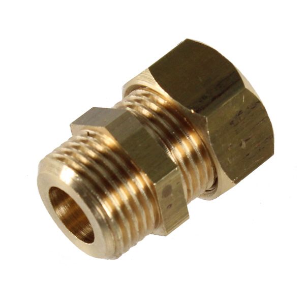 Raccord Bicône Laiton RIQUIER - F 1/2 - 14 Mm - Pour Tuyauterie, Plomberie - 8
