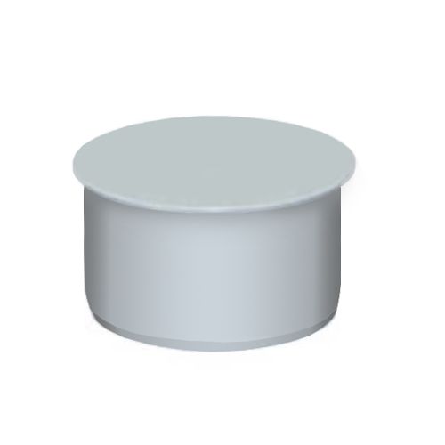Tampon De Visite PVC First Plast Ø100 - Raccord Évacuation Eaux - Norme NF - Pour Réseaux Sanitaires