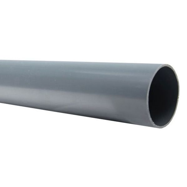 Tube PVC évacuation NF-Me lisse - diamètre 40 mm - 4 mètres - ép