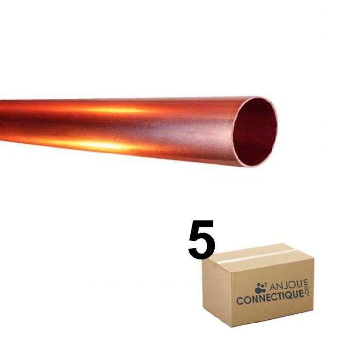 Lot de 5 Tubes cuivre écroui Ø30x32 barre de 4m — free download