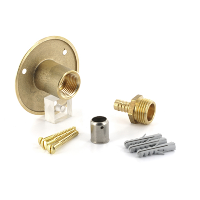 Robinet De Jardin Double Sortie En Bronze - Antigel, 1/2 Pouce, Pour Lavage Et Arrosage