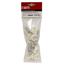 Ram 58820 Clipeo: Fascetta Di Fissaggio Multimateriale Per Tubi, Senza Viti, Prodotta In Francia - 5