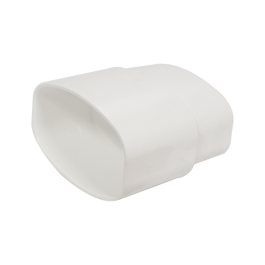 Manchon PVC MF pour tube BEST Øoval 92x57 - blanc