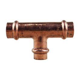 Raccord cuivre à sertir - Té inégal Femelle 16x14x16