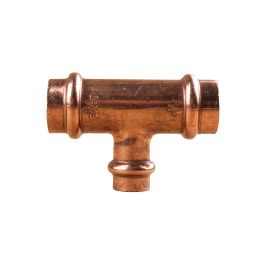 Raccord cuivre à sertir - Té inégal Femelle 18x12x18