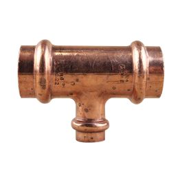 Raccord cuivre à sertir - Té inégal Femelle 22x12x22