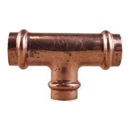 Raccord cuivre à sertir - Té inégal Femelle 22x18x22