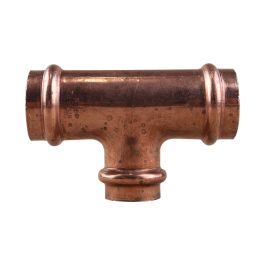 Raccord cuivre à sertir - Té inégal Femelle 28x22x28