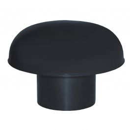 Chapeaux de ventilation PVC sans moustiquaire - Ardoise - Ø160mm