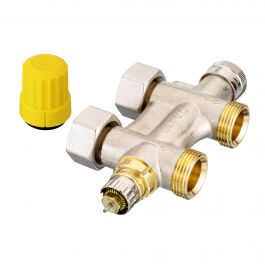 Corps radiateur sèche-serviettes VHS-UN - droit bitube F1/2