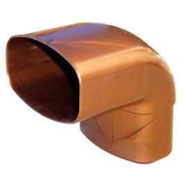 Coude PVC 87°30 MF pour tube BEST Ø92x57 - effet cuivre