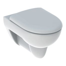 wc suspendu avec bride renova avec abattant standard geberit