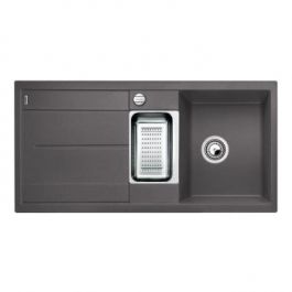 Evier à encastrer BLANCO METRA 6 S Gris Rocher - Vidage auto
