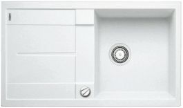 Evier à encastrer BLANCO METRA 5 S Blanc - Vidage auto