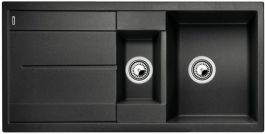 Evier à encastrer BLANCO METRA 6 S Anthracite - Vidage manuel