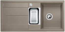 Evier à encastrer BLANCO METRA 6 S Tartufo - Vidage auto