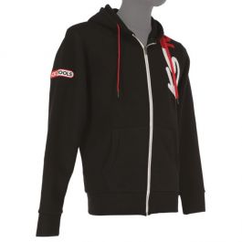 Sweatshirt zippé à capuche noir - M - KS Tools