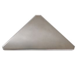 Grille inox 304 GSTRIANR pour caniveau d'angle Docia