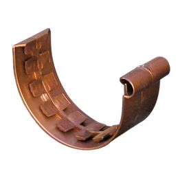 Jonction à coller PVC 25 demi-ronde - aspect cuivre