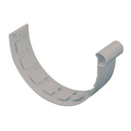 Jonction à coller PVC 33 demi-ronde - gris