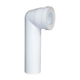 Pipe WC Longue à Prise D'Air Ø 100 X 350 Mm - PVC Blanc, Démontable, Recoupable - 6