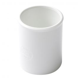 Manchon PVC blanc NICOLL Femelle-Femelle - Ø40