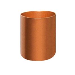 Manchon PVC pour tube de descente Ø80 - aspect cuivre