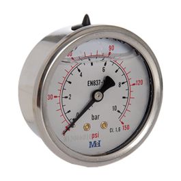 Manomètre Raccord inférieur 1/4 mm 60 | Leroy Merlin