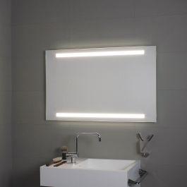 Miroir avec éclairage à LED supérieur et inférieur 160x80H - Koh-I-Noor L45935