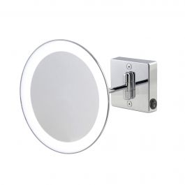 Miroir grossissant x2 à LED alimentation direct IP23 Discolo simple bras - Koh-I-Noor H351KK2